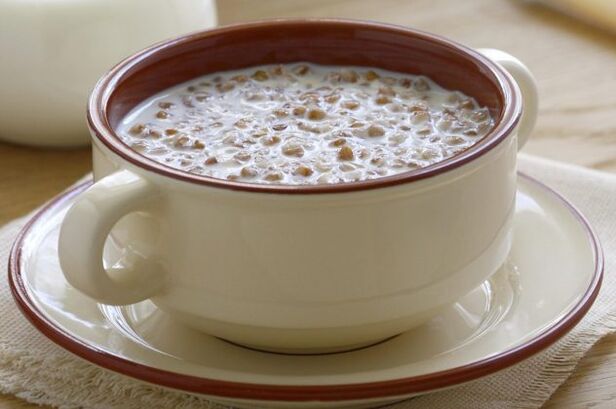 Buckwheat with kefir for a 3 day diet
