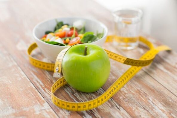 vegetables, fruits and water essential for weight loss