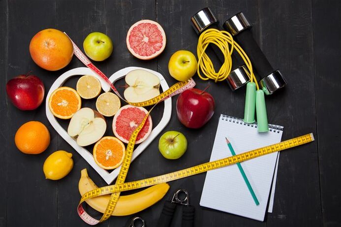The right foods and physical activity are the key to fast weight loss