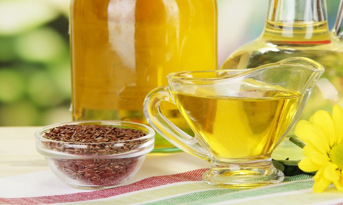 A cocktail containing flaxseed oil will help you lose weight fast and without wasting time